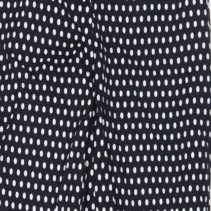 Womens UK Size 6 Marks and Spencer Regular Fit  Blue Trousers
