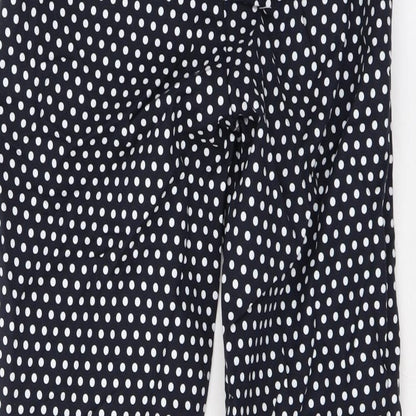 Womens UK Size 6 Marks and Spencer Regular Fit  Blue Trousers