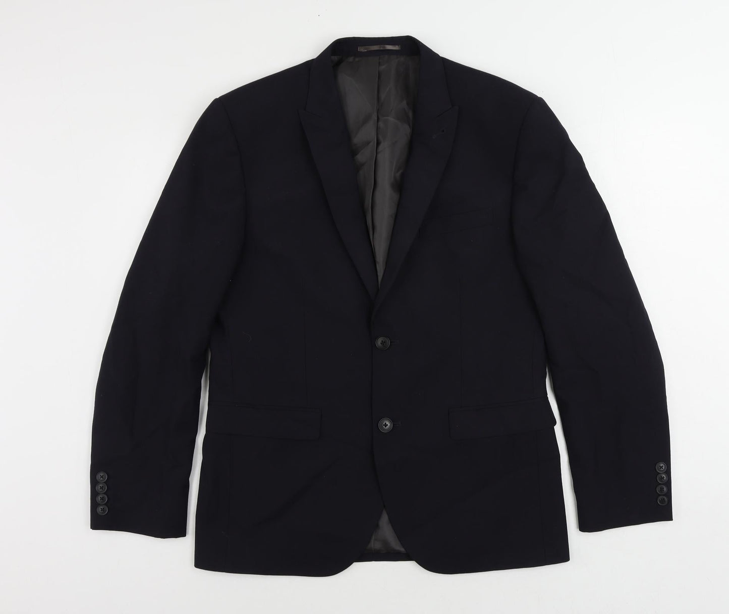 Mens UK Size 40 NEXT Regular Blue Suit Jacket