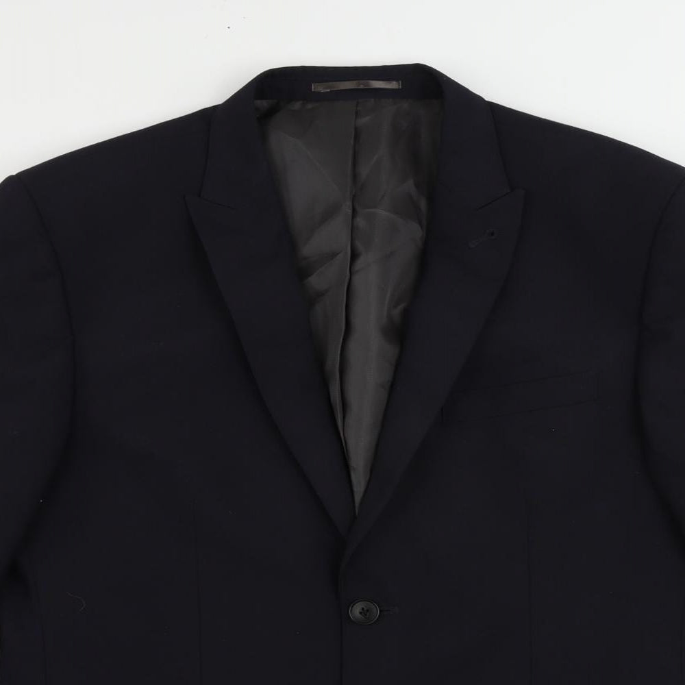 Mens UK Size 40 NEXT Regular Blue Suit Jacket
