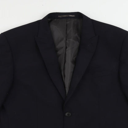 Mens UK Size 40 NEXT Regular Blue Suit Jacket