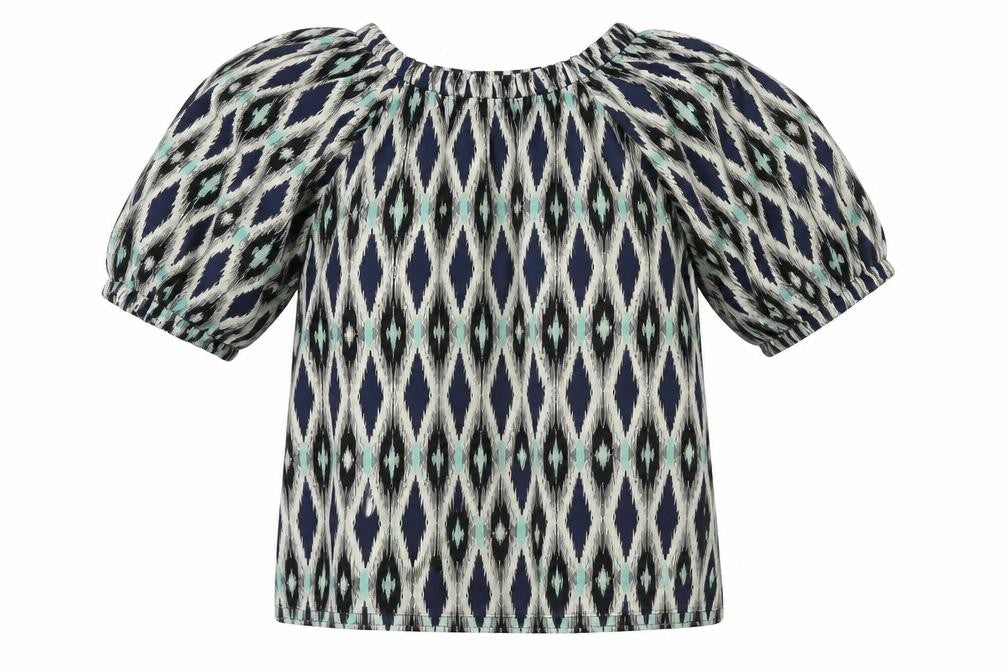 Womens UK Size 8 Marks and Spencer Multicoloured Basic Blouse