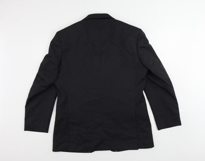 Mens UK Size 42 Burton Regular Blue Suit Jacket