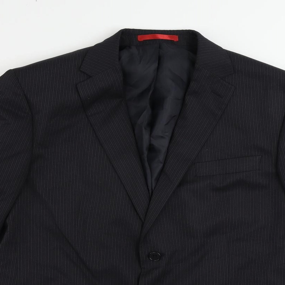 Mens UK Size 42 Burton Regular Blue Suit Jacket