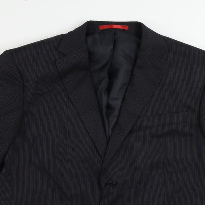 Mens UK Size 42 Burton Regular Blue Suit Jacket