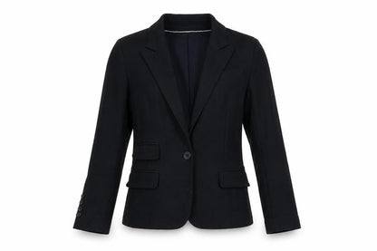 Kookai Womens Blue Jacket Blazer Size 8 Button