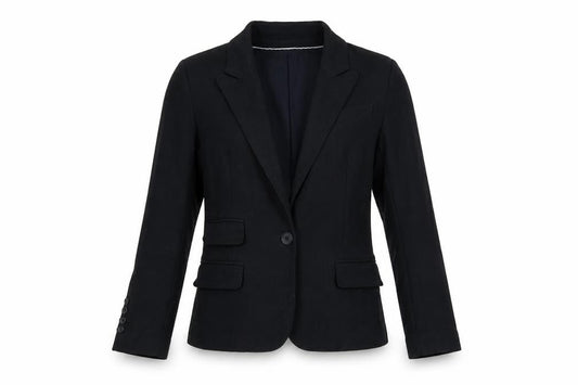 Kookai Womens Blue Jacket Blazer Size 8 Button