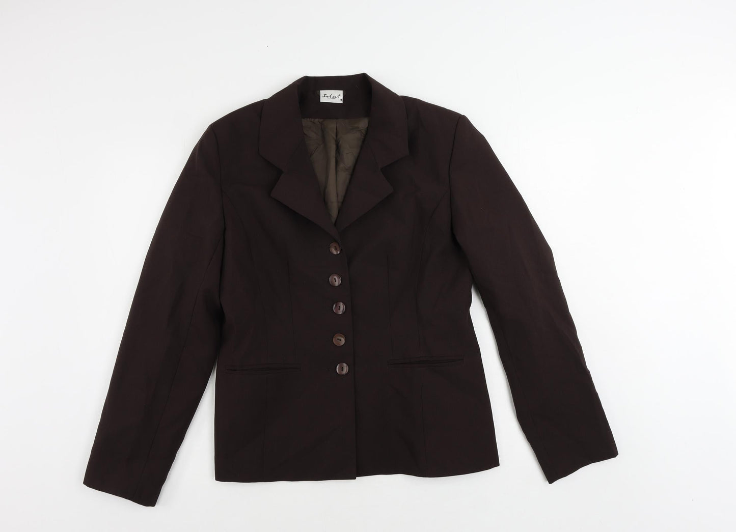 Womens UK Size 12 Select Brown Jacket