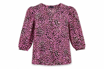 Womens UK Size 6 Marks and Spencer Pink Basic Button-Up