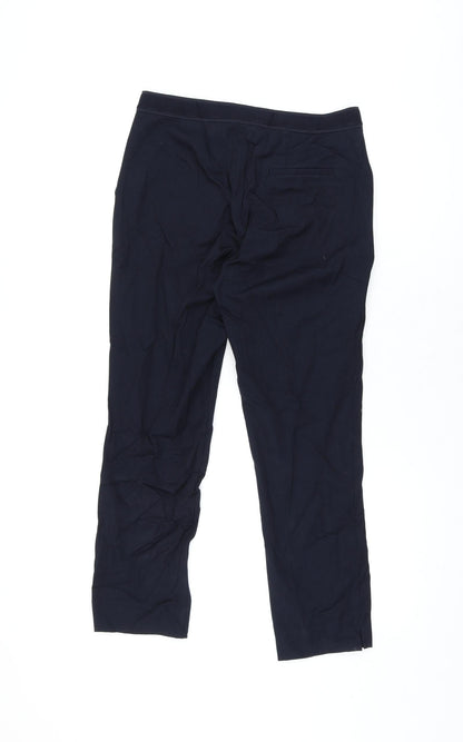 Womens UK Size 10 Marks and Spencer Regular Fit  Black Trousers