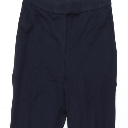 Womens UK Size 10 Marks and Spencer Regular Fit  Black Trousers