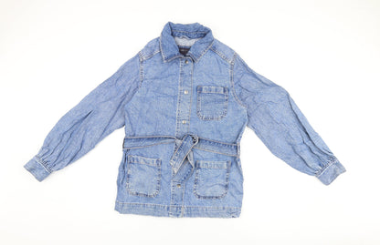 Womens UK Size 8 Marks and Spencer Blue Jacket