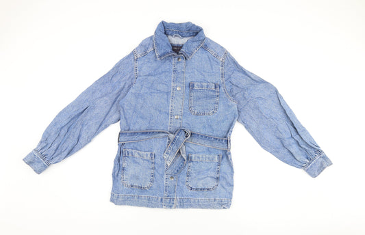 Womens UK Size 8 Marks and Spencer Blue Jacket
