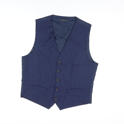 Mens UK Size M Marks and Spencer Regular Blue Suit Jacket