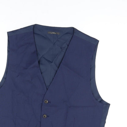 Mens UK Size M Marks and Spencer Regular Blue Suit Jacket