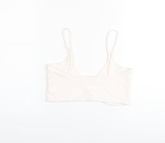 Womens UK Size 12 Missguided Pink Cropped Tank
