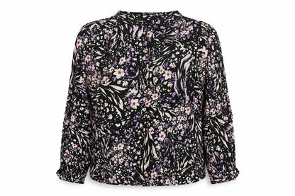 Womens UK Size 10 Marks and Spencer Black Basic Blouse