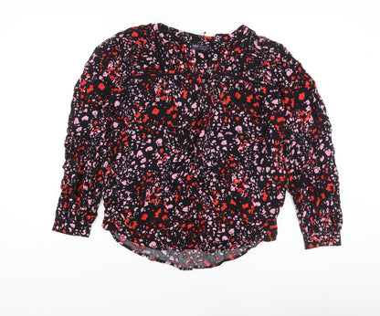 Womens UK Size 6 Marks and Spencer Black Basic Blouse