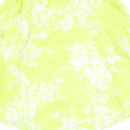 Womens UK Size 10 Marks and Spencer Green Basic Blouse