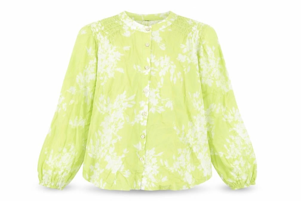 Womens UK Size 10 Marks and Spencer Green Basic Blouse