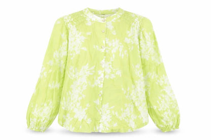 Womens UK Size 10 Marks and Spencer Green Basic Blouse