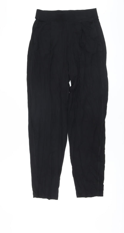 Womens UK Size 6 Marks and Spencer Regular Fit  Black Trousers