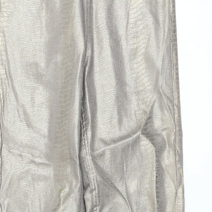 Womens UK Size 6 Marks and Spencer Regular Fit Jegging Gold Trousers