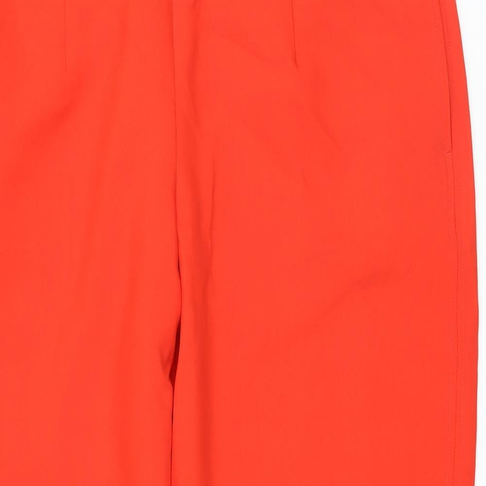 Womens UK Size 20 Marks and Spencer Regular Fit  Red Trousers