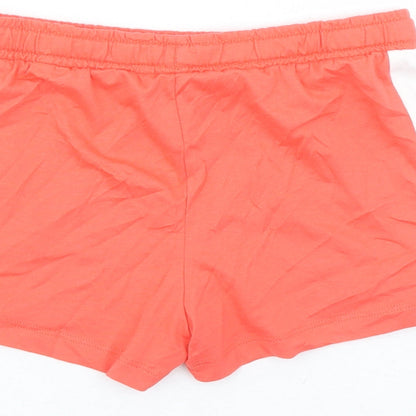 Marks and Spencer Boys Red 100% Cotton Sweat Shorts Size 6-7 Years Regular Drawstring - Harry Potter Elasticated Waist Inside Leg 3 Inches Waist Size 22 Inches