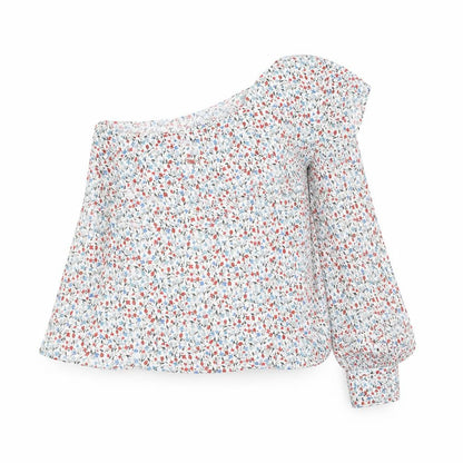Womens UK Size S Zara Multicoloured Basic Blouse