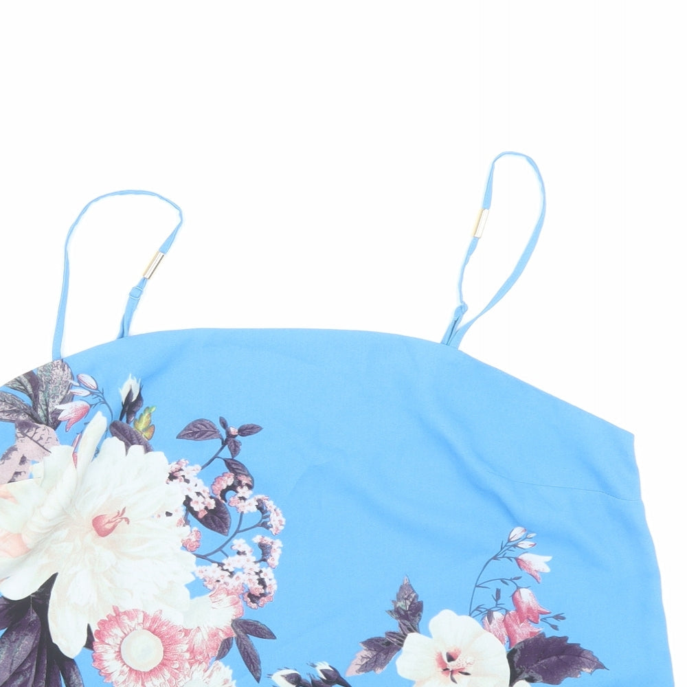 Womens UK Size 16 Oasis Blue Camisole Tank
