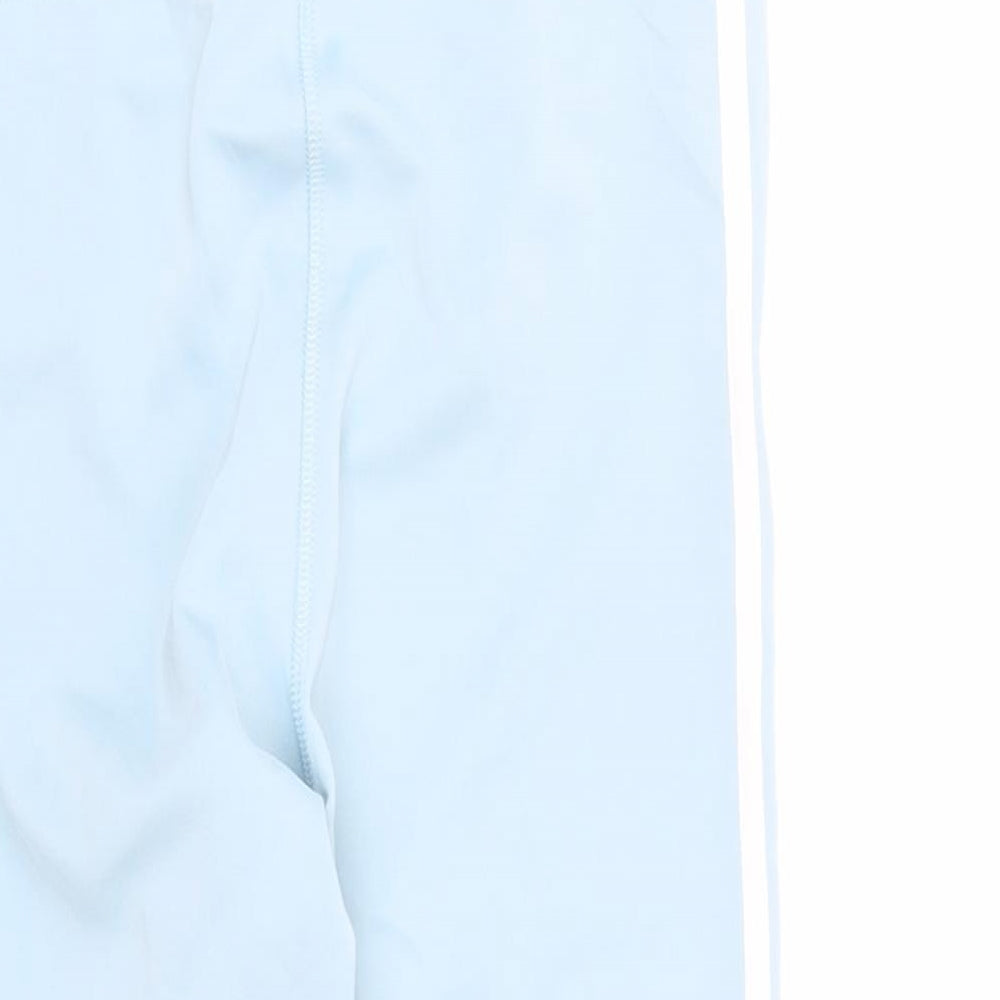 adid Womens Blue Polyester Capri Leggings Size S L20 in Regular