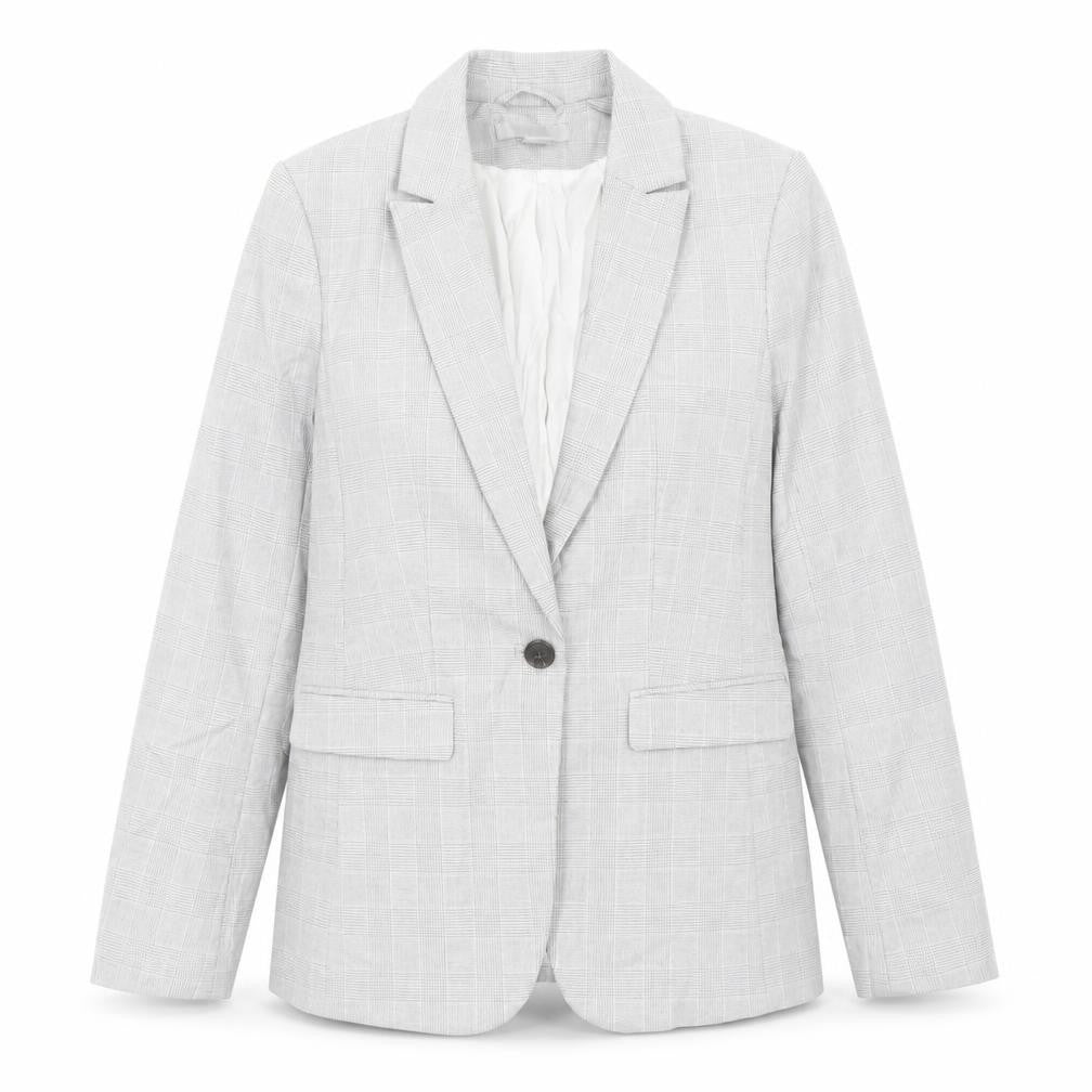 Womens UK Size 6 H&M Regular Grey Suit Jacket