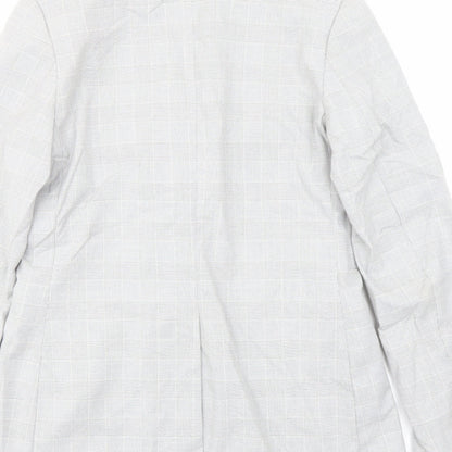 Womens UK Size 6 H&M Regular Grey Suit Jacket