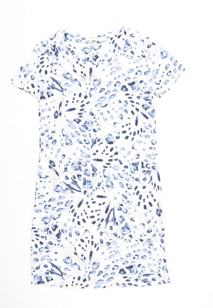 Marks and Spencer Womens Multicoloured Geometric Cotton Top Dress Size XS