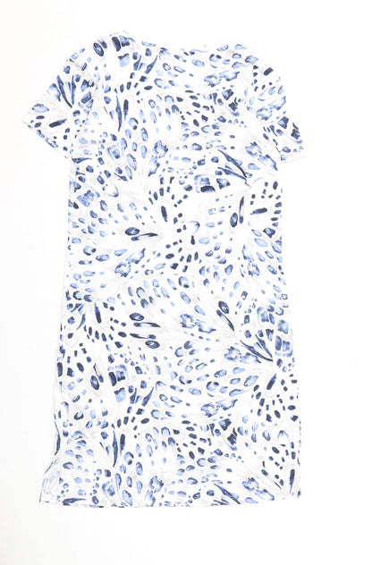 Marks and Spencer Womens Multicoloured Geometric Cotton Top Dress Size XS