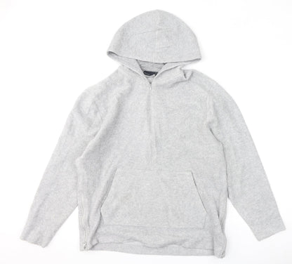 Womens UK Size M ASOS Grey Pullover Hoodie