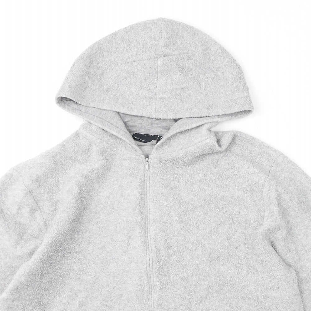 Womens UK Size M ASOS Grey Pullover Hoodie
