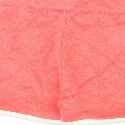 Marks and Spencer Girls Red Cotton Cropped Trousers Size 6-9 Months Pullover - Shorts, Harry Potter