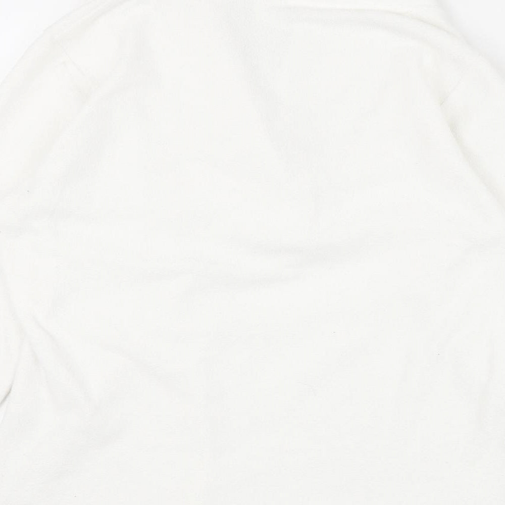 Cotton Traders Womens White Polyester Pullover Sweatshirt Size 14 Pullover - Size 14-16