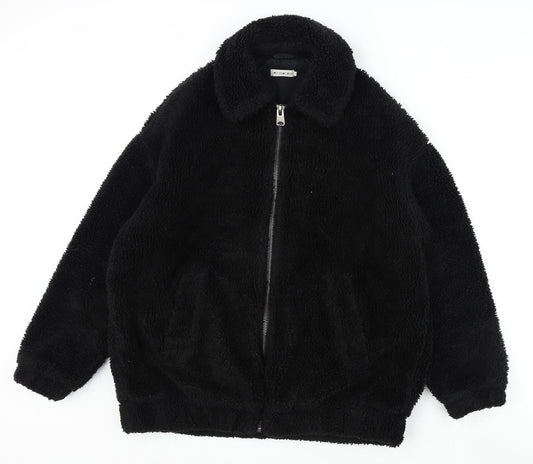 Light Before Dark Womens Black Jacket Size S Zip