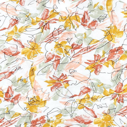 Classics Womens Multicoloured Geometric Viscose Basic Button-Up Size 18 Collared