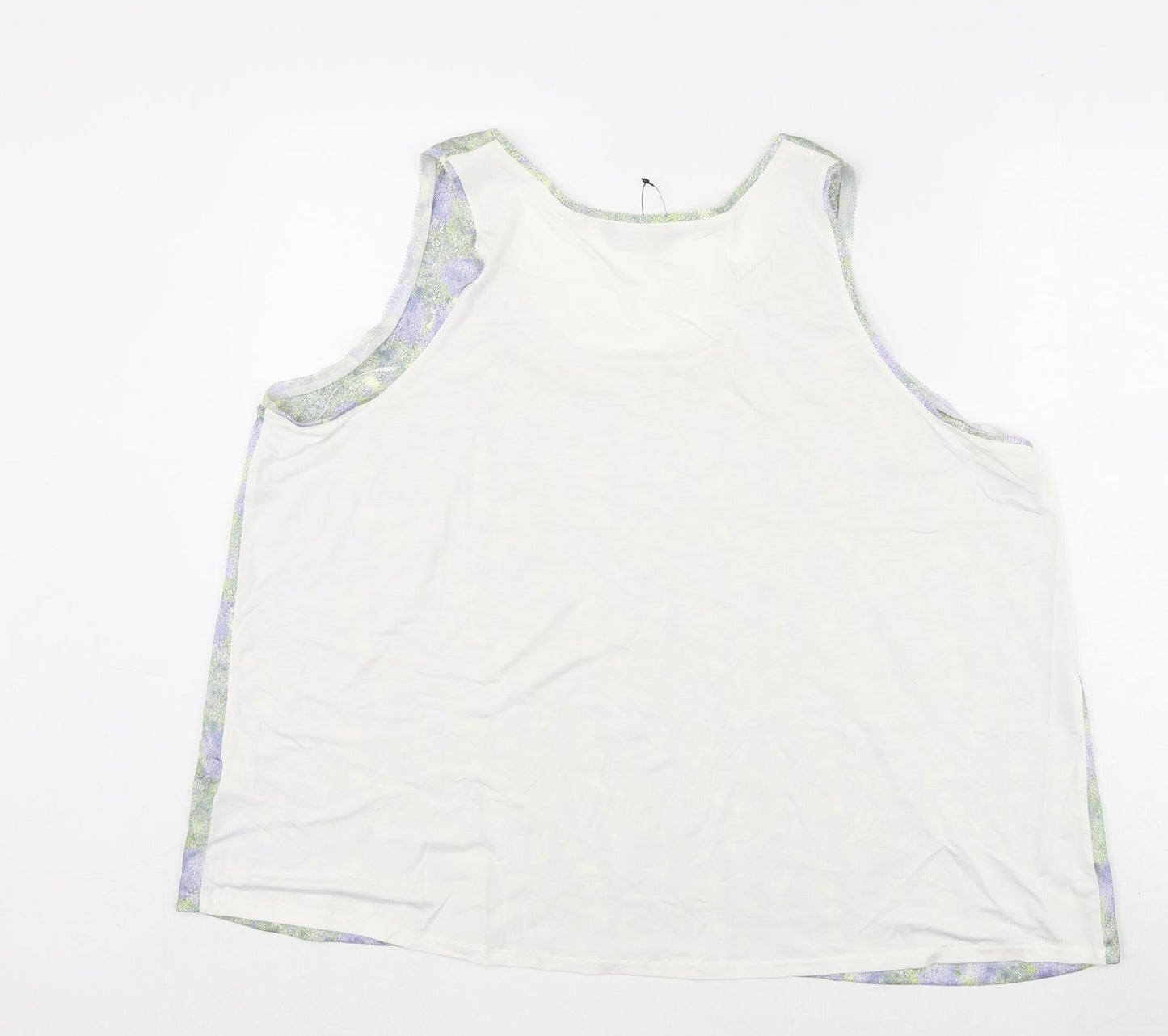 Womens UK Size 20 Marks and Spencer Multicoloured Basic Tank