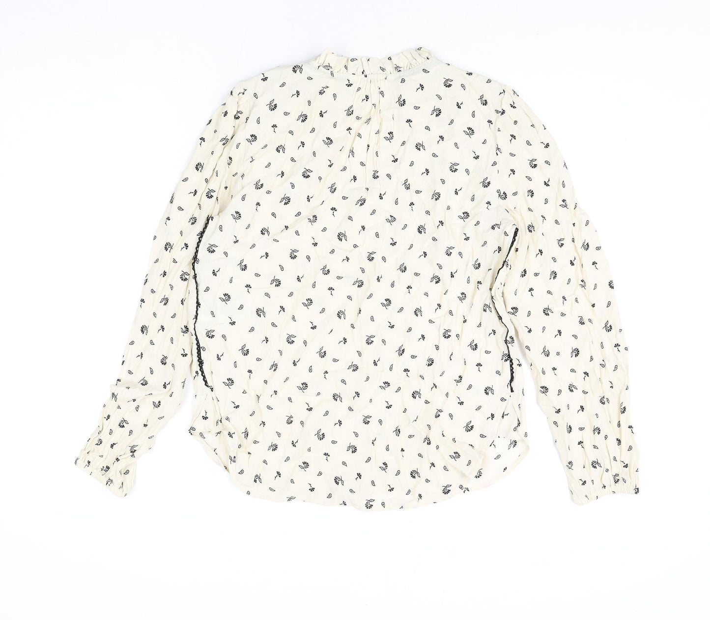 Womens UK Size 8 Per Una Ivory Basic Blouse