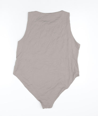 Autograph Womens Green Polyamide Bodysuit One-Piece Size 20 Snap