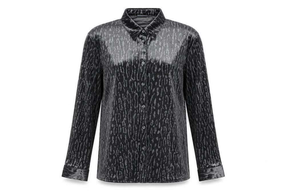 Womens UK Size 12 Linea Grey Basic Blouse