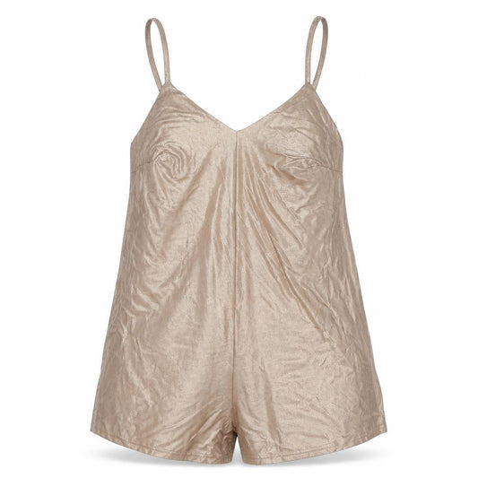 Womens UK Size S Glamorous One-Piece Gold Romper