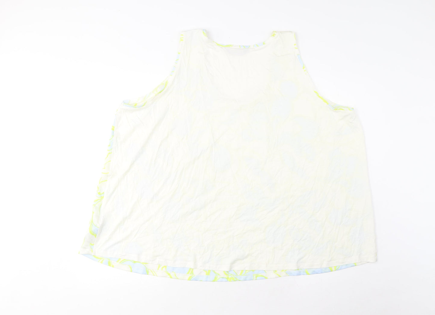 Womens UK Size 24 Marks and Spencer Multicoloured Basic Tank