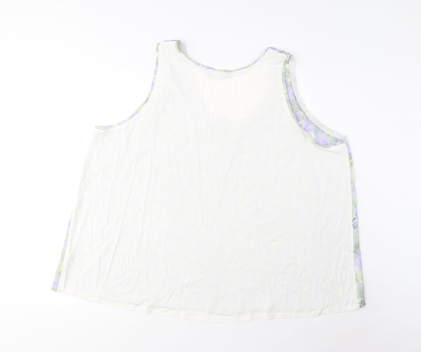 Womens UK Size 24 Marks and Spencer Multicoloured Basic Tank
