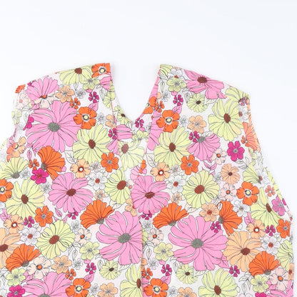 Womens UK Size 20 Marks and Spencer Multicoloured Basic Tank